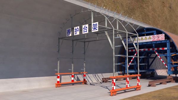 榆树市隧道施工动画制作公司 - 隧道施工工艺和施工方法 - 隧道施工汇报动画视频 - bim 工程施工动画